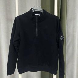 卫衣-半拉链黑色（加绒）