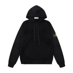 Black cardigan hooded