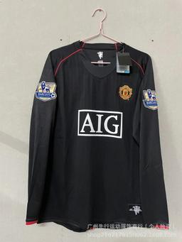 长袖#0708曼L客场联赛版+臂章