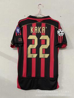 0607/AC主场22号卡卡#欧冠版+臂章